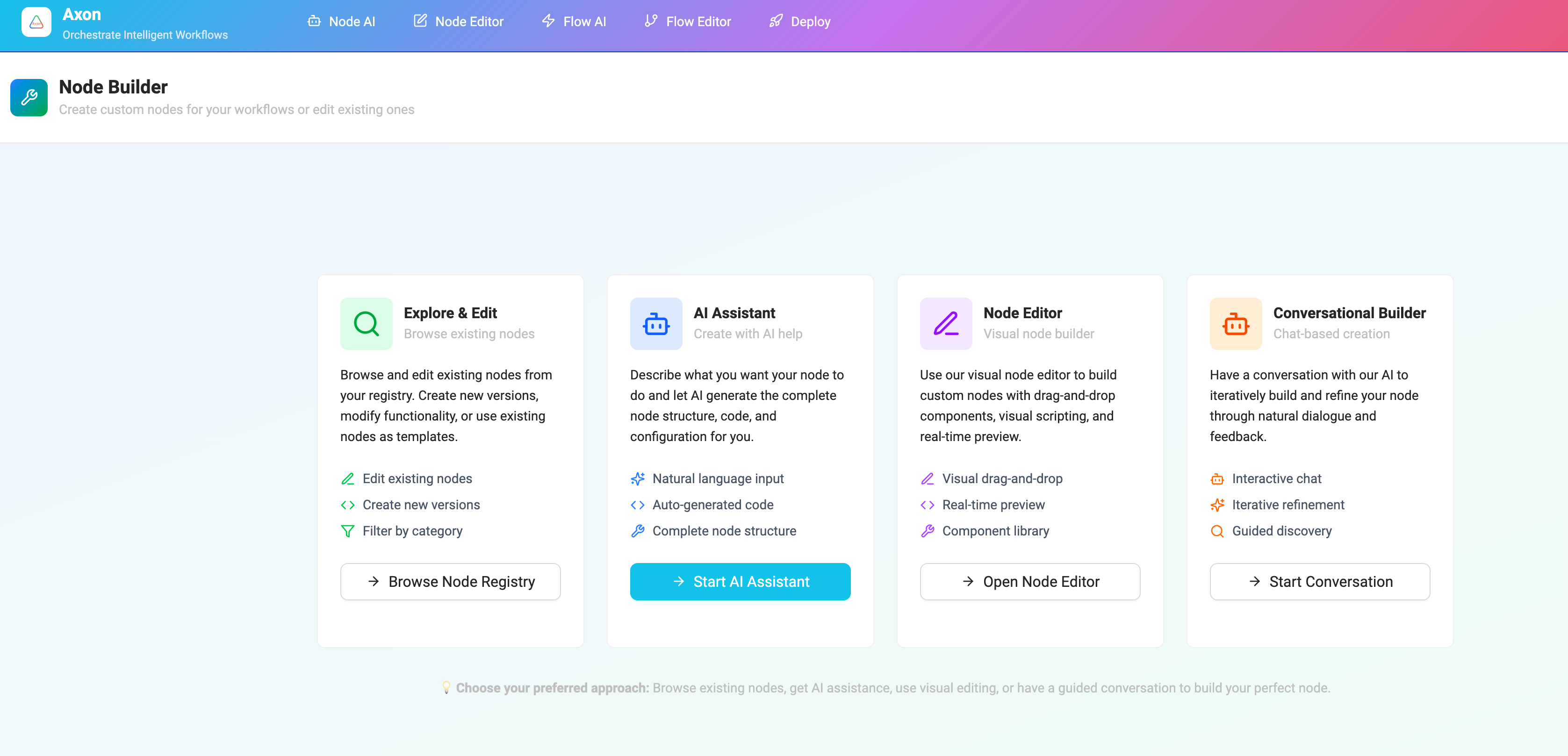 A Patent on AxonOS AI-Native platform, where you can orchestrate intelligent workflows